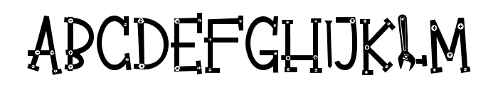 PNMr.FixItToo Font UPPERCASE