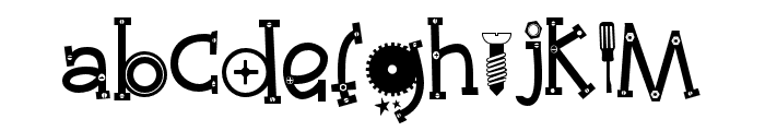 PNMr.FixItToo Font LOWERCASE