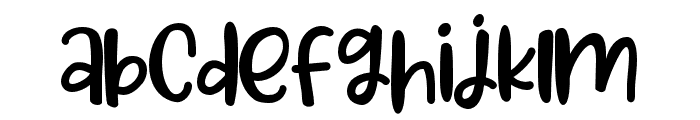 PNNightcap Font LOWERCASE