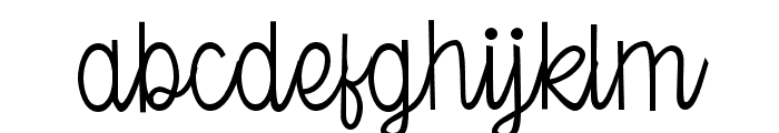 PNPinkElephant Font LOWERCASE