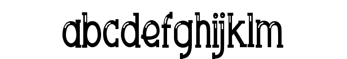 PNRicheGlow Font LOWERCASE