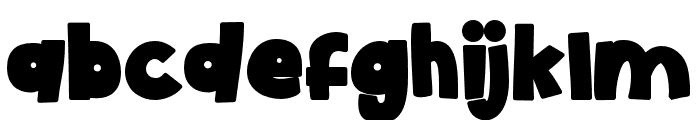 PNSnugs-alot Font LOWERCASE