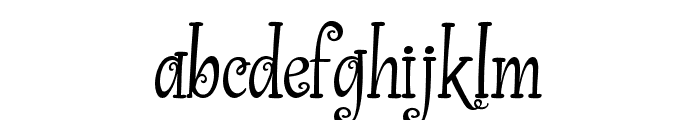 PNSugarBritches Font LOWERCASE