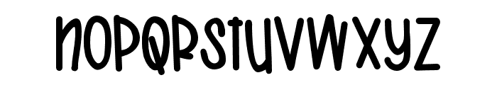 PNTidewater Font LOWERCASE