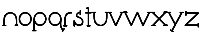 PNVisible Font LOWERCASE