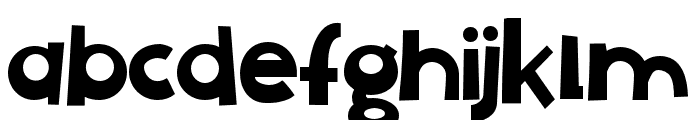 PNWiggleRoom Font LOWERCASE