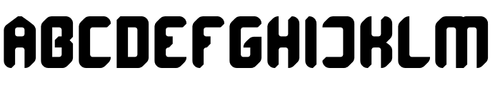 POLYPHONIC Bold Font UPPERCASE