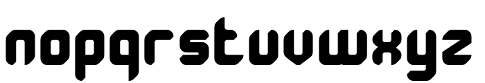 POLYPHONIC Bold Font LOWERCASE