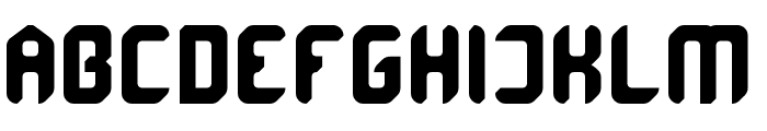 POLYPHONIC Font UPPERCASE