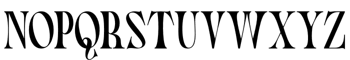 PORCHA Font UPPERCASE