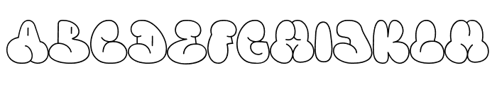 PORKY MOTHER OUTLINE Font LOWERCASE