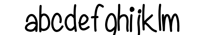 PPensfont Font LOWERCASE