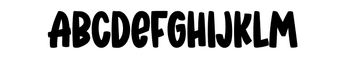 PRETTY ORCHID Font LOWERCASE
