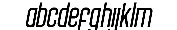 PRO LEAGUE 2020 Condensed Light Italic Font LOWERCASE