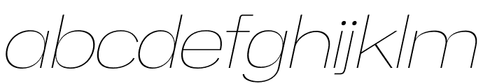 PROKE Italic Font LOWERCASE