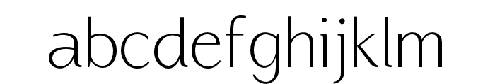 PROMAG-Thin Font LOWERCASE