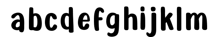 PUAI-Regular Font LOWERCASE