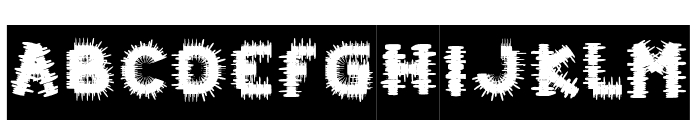 PUNK-Inverse Font UPPERCASE