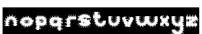 PUNK-Inverse Font LOWERCASE