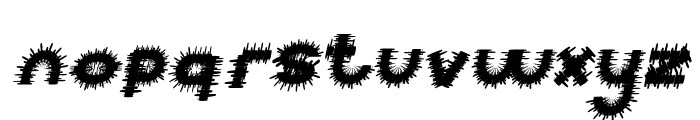 PUNK Italic Font LOWERCASE