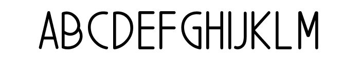 Pabicop Font UPPERCASE