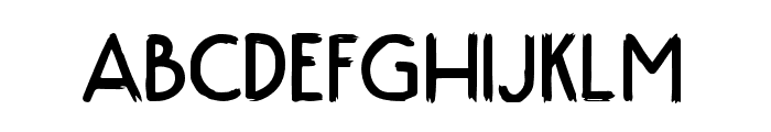 Pafoster-Regular Font LOWERCASE