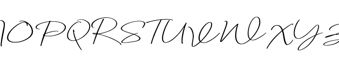 PagodaSignature-Regular Font UPPERCASE