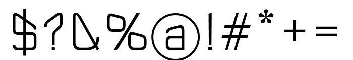 Pakky Modern Font OTHER CHARS