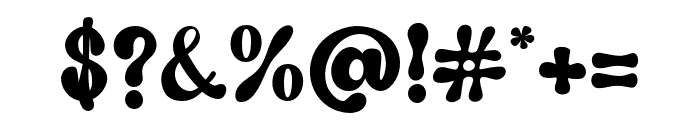 Palama-Regular Font OTHER CHARS