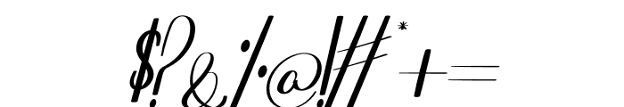 Paletta Italic Font OTHER CHARS