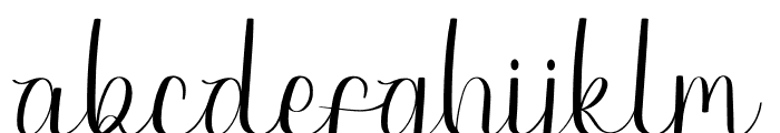 Paletta Font LOWERCASE