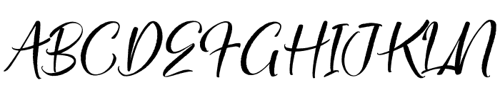 Palettia Beauty Italic Font UPPERCASE