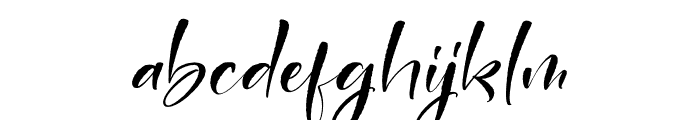 Palettia Beauty Italic Font LOWERCASE