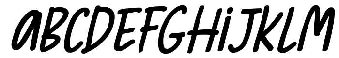 Palm Beach Italic Regular Font LOWERCASE