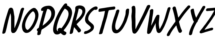 Palm Beach Italic Regular Font LOWERCASE