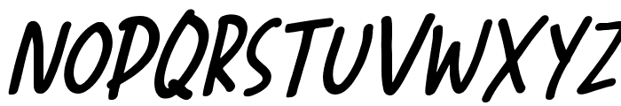 PalmBeachItalic-Regular Font LOWERCASE