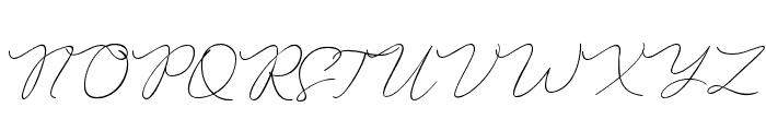 Palmegria-Regular Font UPPERCASE
