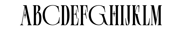 Palmer Florida Regular Font UPPERCASE