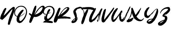 Palmist-Regular Font UPPERCASE