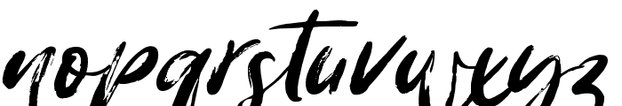 Palmist-SVG Font LOWERCASE
