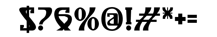 Paltuda-Black Font OTHER CHARS