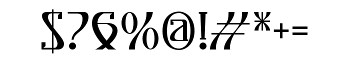 Paltuda-Regular Font OTHER CHARS