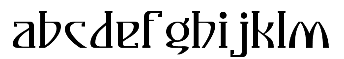 Paltuda-Regular Font LOWERCASE