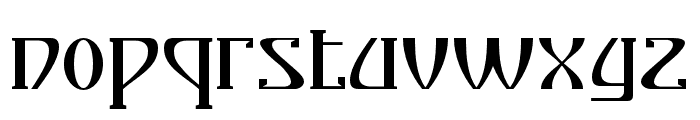 Paltuda-Regular Font LOWERCASE