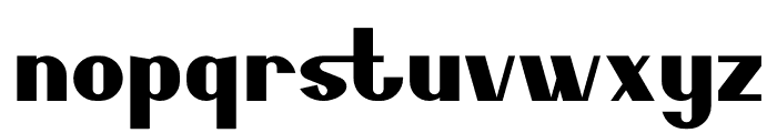 Pamier Font LOWERCASE