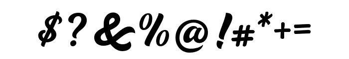 Panacosta Script Font OTHER CHARS