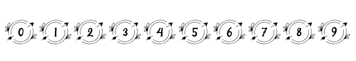 PanahValentineMonogram Font OTHER CHARS
