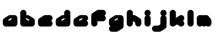 Panda Robot Font LOWERCASE