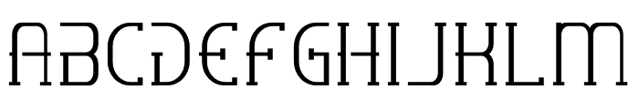 Pandhom Font LOWERCASE