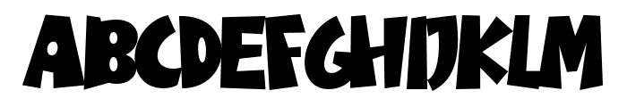 Pandicorn Regular Font UPPERCASE